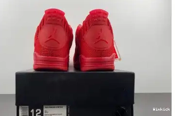 Red Retro Flyknit Jordan 4  AQ3559-600 0702